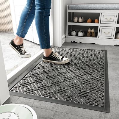 China Washable Heavy Duty Polypropylene Dustproof Mat Durable Waterproof Entrance Floor Mats for sale