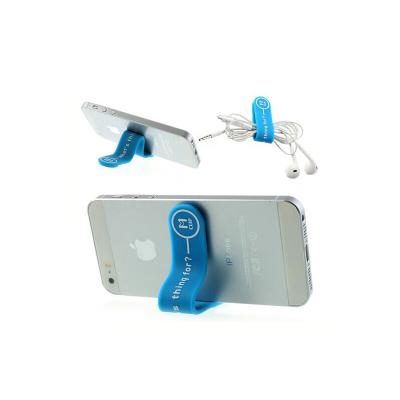 China Eco - Friendly Mobile Phone Silicone Stand Earphone Cable Tape Magnetic Clip And Tape for sale