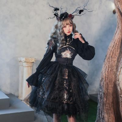 China Princess Gothic Fancy Dress Evening of Lolita Party Anime Cosplay Costume Anti-static original design dress up Lolita for sale