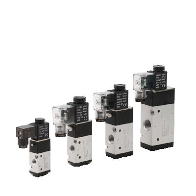 China Cost effective type 3V Airtac series 3/2 way AC220V/110V/24V, DC24V/12V pneumatic solenoid air valve for sale