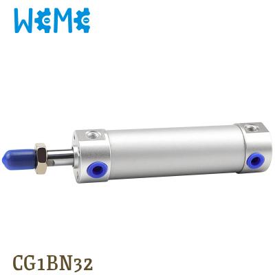 China WeMe SMC series cost effective round type double acting trigger, 25/50/75/100/125/150/175/200/225/250/300 stroke are in stock for sale