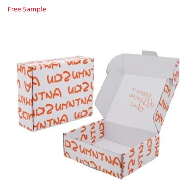 China Hot Sale Recyclable Cardboard Recycled Logo Custom Fashion High Quality Pink Kraft Shipping Paper Box Apparel Mailer Boxes Custom for sale