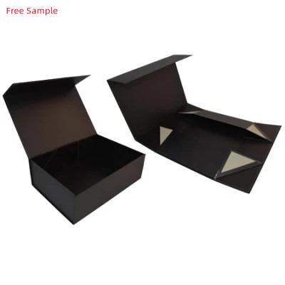 China Luxury Recyclable Bridesmaid Gift Boxes Folding Wedding Ribbon Shipping Custom Printed Magnetic Handle Boxes Packaging Magnetic Gift Box for sale