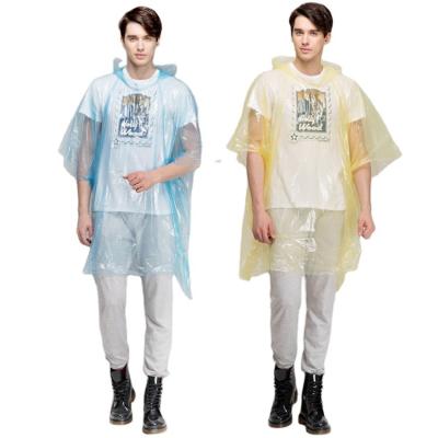 China Keychain Poncho Raincoat With Ball Promotional Disposable Bachelorette Rainwear for sale