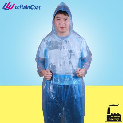 China Plastic LDPE Rain Suits Full Body Plastic Cover for sale