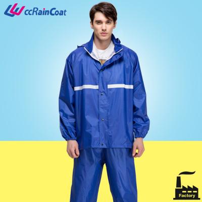 China Wholesale Warm Waterproof Custom Rain Suit Rain Jacket for sale