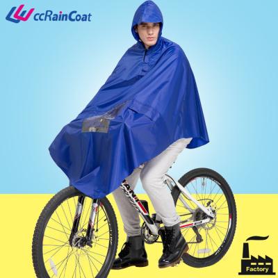 China Polyester Bike Riding And Motorcycle Rain Coat For Men And Women for sale