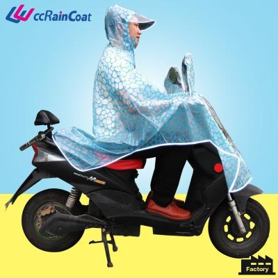 China Riding Raincoat Printed Raincoat For Motorcycle Riders , Motorcycle Rain Coat for sale