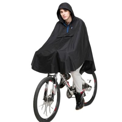 China Waterproof Reusable Bicycle Rain Poncho Singlet Raincoat 100% Polyester Raincoat With PU Coated for sale