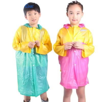 China Funny Cartoon Baby Kids Hooded Bachelorette Raincoats Kids Rain Poncho/Raincoat/Outwear With Bag Rain Coat For Kids for sale