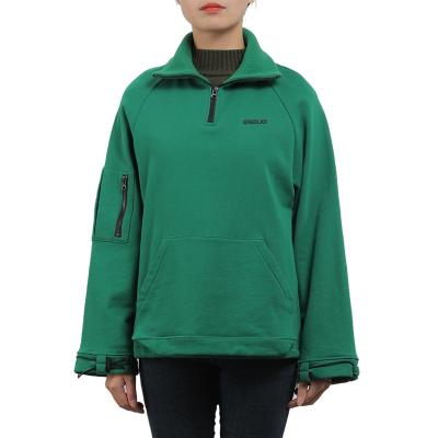 China Anti-wrinkle Manufacturer High Quality Women's Hoodie Trend Autumn Spring Casual Hoodie Women Fabric Recyclable Coat for sale