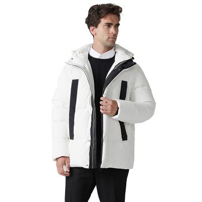 China Anti-Wrinkle Customized Pakar Oversized Men's Jacket Coat Stripper Down Plus Size Down Coat For Winter Bubble Coat for sale