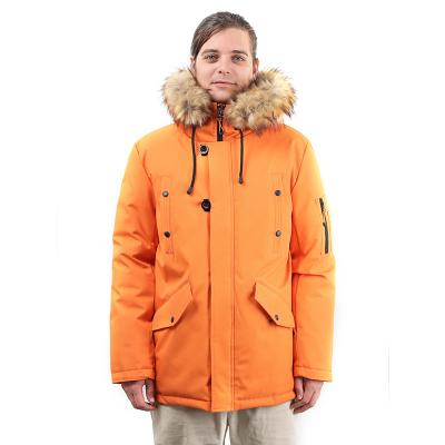 China Anti-Wrinkle Customize Parka Men's Duck Down Jacket Coat Men Stripper Jacket Men Waterproof Coat For Winter for sale