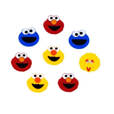 China Accessories Sesame Street Flatback Charms For Hair Accessories DIY Gadgets Charms Fit Phone Case for sale