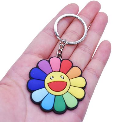 China Eco-friendly PVC 3D Women Gift Anime Cartoon Silicone Key Chain Key Chain for sale