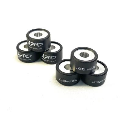 China Plastic Stainless Steel And 2021 New Kao Designed 20x12mm 6.5g Racing Motorcycle Variator Roller Weight Roller For 5ty for sale