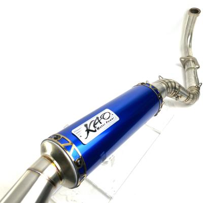 China +stainless aluminum KAO MIO steel 160cc professional high quality for Yamaha motorcycle exhaust pipe for sale