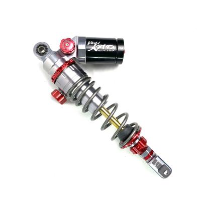 China KAO Customization Aluminum +stainless Steel Exclusive CNC ODM Racing Adjustable Motorcycle Nitrogen Hydraulic Shock Absorber for sale