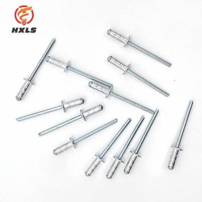 China Structural steel; Metal Buliding Open Blind Rivets, Aluminum Blind Drum Rivets M3.2M4M4.8M6.4 Blind Rivet /Double Blind for sale