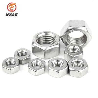 China DIN934 304 heavy industry hex nut excellent price of 316 stainless steel factory direct sales for sale