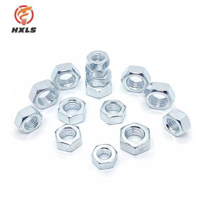 China Heavy Industry Factory Price Wholesale Carbon Steel Hex Nuts Galvanized Hex Bolts And Nuts Din934 Copper Zinc Plain OEM Yellow Steel for sale