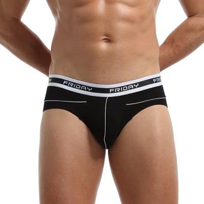 China Newest Style Men's Underwear Bamboo Fiber Men's Briefs Anti-Static Briefs Soft Young Men's Briefs Underwear for sale