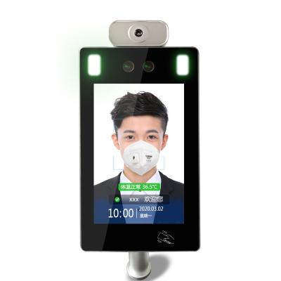 China Integrated Camera INGSCREEN Digital No Touch IR Face Recognition Thermometer for sale