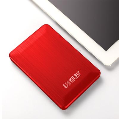 China Hdd Kesu 2.5 inch external storage hard disk 500 gigabyte 1 tb 2 tb hard disk esterno 1tb dalla cina for sale