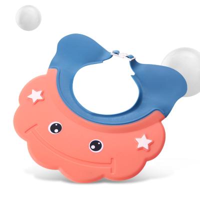 China XTM-C Octopus Design Safety Protector Baby Shower Hat Bath Shield Hair Wash Hat Soft Shampoo Hat for sale