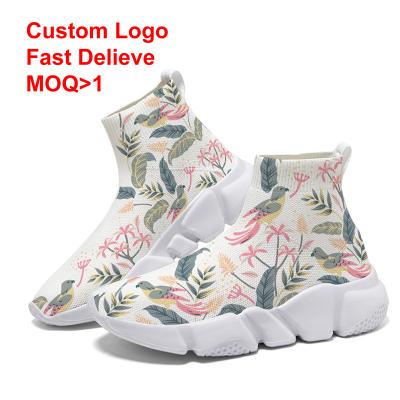 China 2022 Summer Women's High Quality Walking Boots Breathable Custom Women's Casual Boots New Cushioning for sale