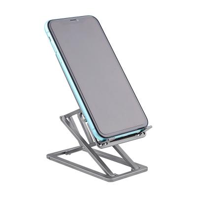 China Universal Portable Foldable Metal Adjustable Multifunctional Mobile Desk Stand Aluminum Alloy Tablet Holder Lifting for sale