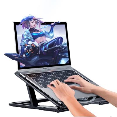 China (Size) Multifunctional cooling bracket with adjustable fan / compatible with normal laptop, normal Tablet and normal cell phone for sale