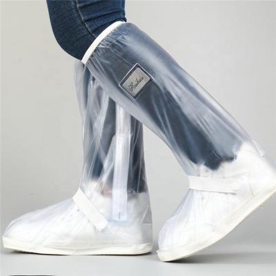 China High Top Waterproof Silicone Rain Boot Shoes HUAMJ Silicone Rain Cover Rubber Shoe Protective Cover for sale