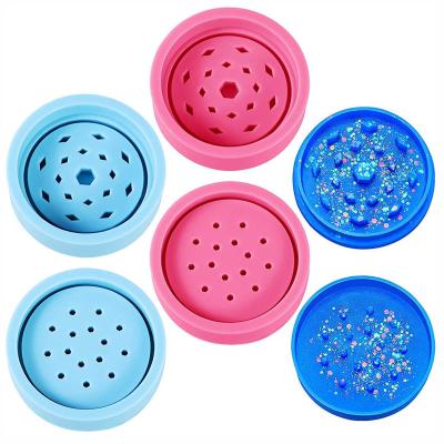 China Fashionable High Quality Professional Hot Sales DIY Epoxy Silicone Tools Weed Weed Herbal Smoking Grinder for sale