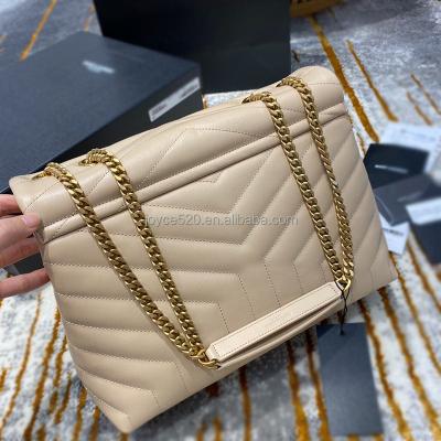 China Waterproof Best Selling Durable Top Quality Women Shoulder Bags Fashion Chain Ladies Handbags Genuine Leather Shoulder Female Crossbody Bag for sale