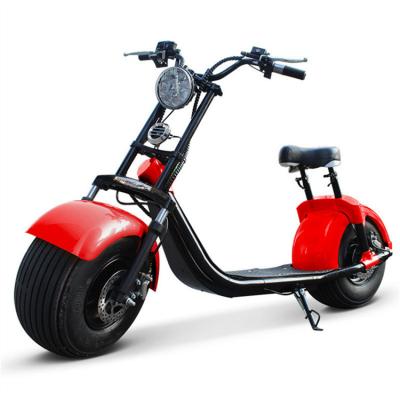 China Child Motor Power 60v1500w Fat Tire Electric Motorcycle Shock Absorbing Electric Scooter for sale