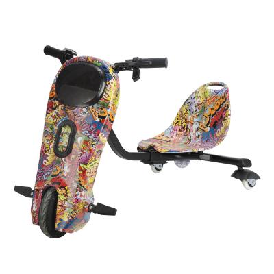 China Hot Sale Child LED Light 3 Wheel Smart Kids Electric Scooter Drift Drift Tricycle for sale