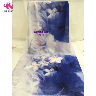 China In lady scarf digital print shop woolen shawl and fine scarf 30000mts per month for sale