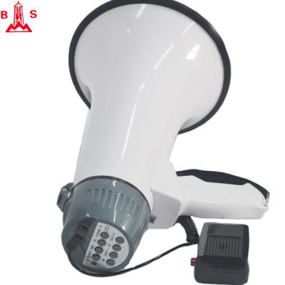 China High Power Speech PORTABLE Public Megaphone With Recording Function Waterproof Body ABS Material for sale