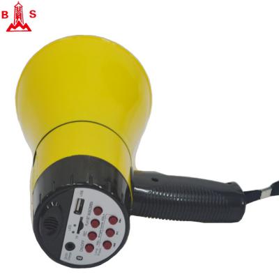 China PORTABLE Blue Tooth Loudspeaker Bullhorn Bullhorn Portable Megaphone With Siren Maker for sale