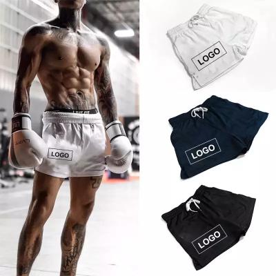 China Anti-Wrinkle Polyester Summer Beach Gym Top Soft Breathable Workout Sports Jogging Fitness Shorts Men for sale