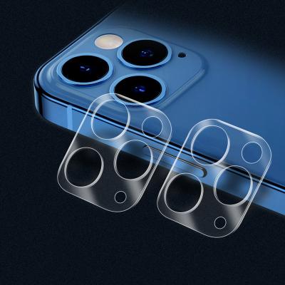 China For iPhone 13 pro 2021 cell phone premium tempered glass camera lens screen protector for iphone 12 11 pro HD max clear space tempered glass film for sale