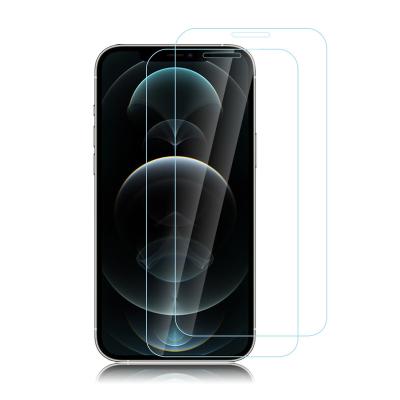 China Cell Phone OEM Factory 9H Anti Scratch Tempered Glass Phone Screen Protector For i Pro Max Phone12 for sale