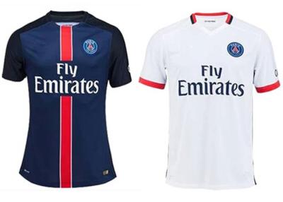 China Mens Soccer Jerseys PSG Paris Saint - Germain Ibrahimovic Home Blue Thai for sale