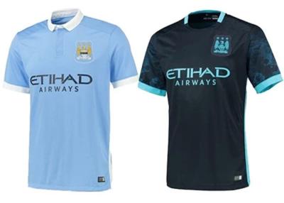 Cina Jersey di calcio su ordinazione di Manchester City per gli uomini, gruppo Sportwears per il club in vendita