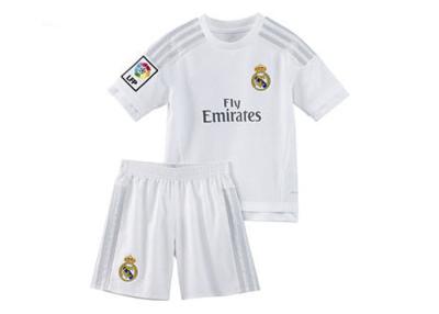 China Baby Kit  White Thailand Soccer Jersey for Kids , Youth Soccer Jerseys for sale