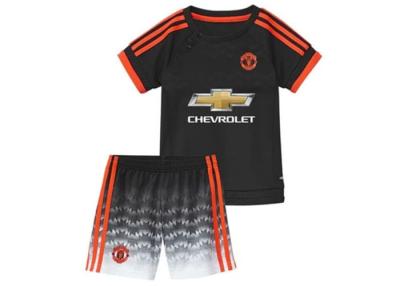 China Kids Soccer Uniforms Manchester United Man Utd Football Junior MINI Kit for sale