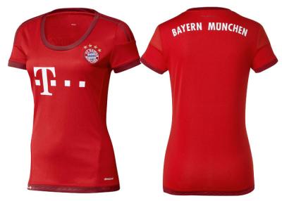 China Bayern Womens Soccer Apparel Player Version Home Away Football Shirts 2016 Top for sale