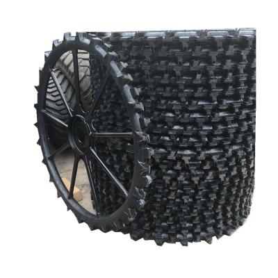 China Natural Rubber Modified Farm Tractor Rice Machine Plant Protection Plant Tire 97/120 Size Spray Support Agricultural Iron Wheel Ex for sale