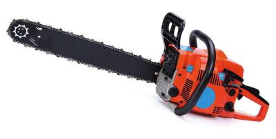 China 52cc 20'' PROFESSIONAL CHAINSAW WITH ANTI-RUST BAR PREMIUM CHAIN Petrol Gasoline for sale